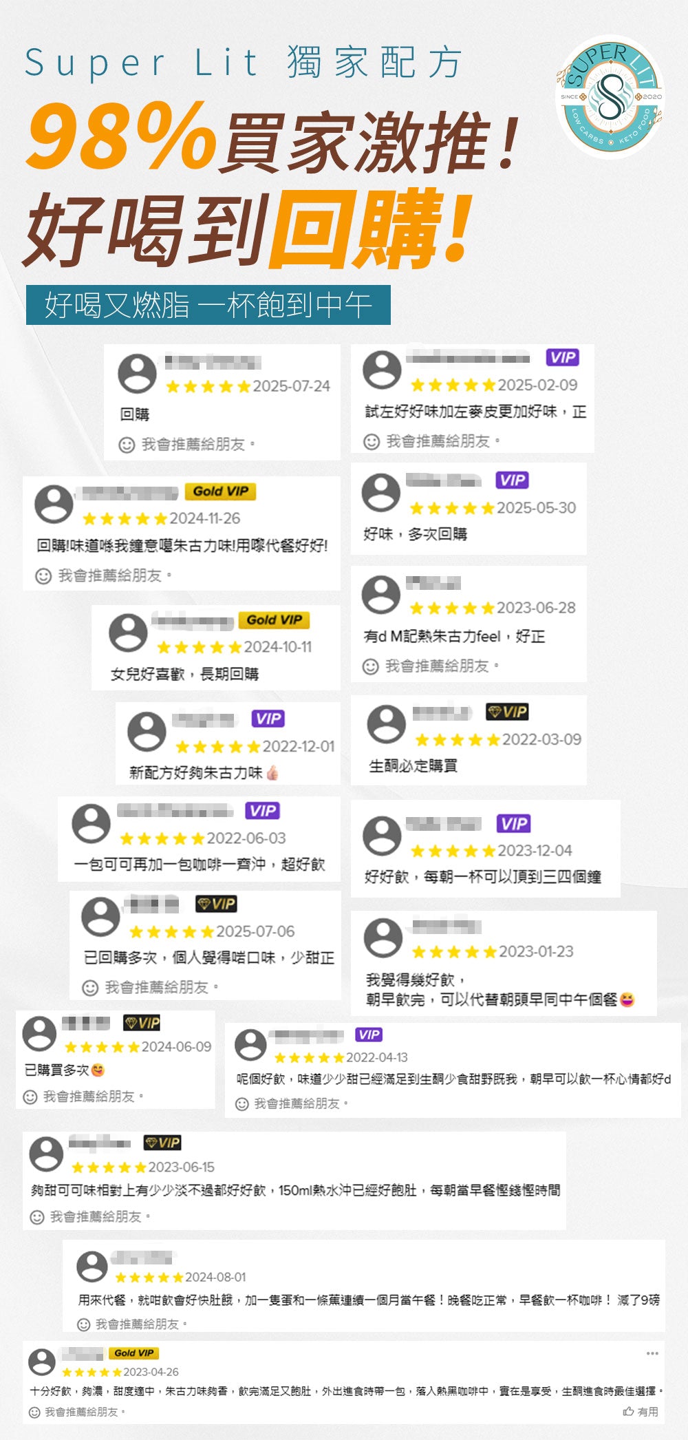 SUPER LIT - 防彈可可/熱朱古力(椰子油、C8 MCT 油粉 、酥油)