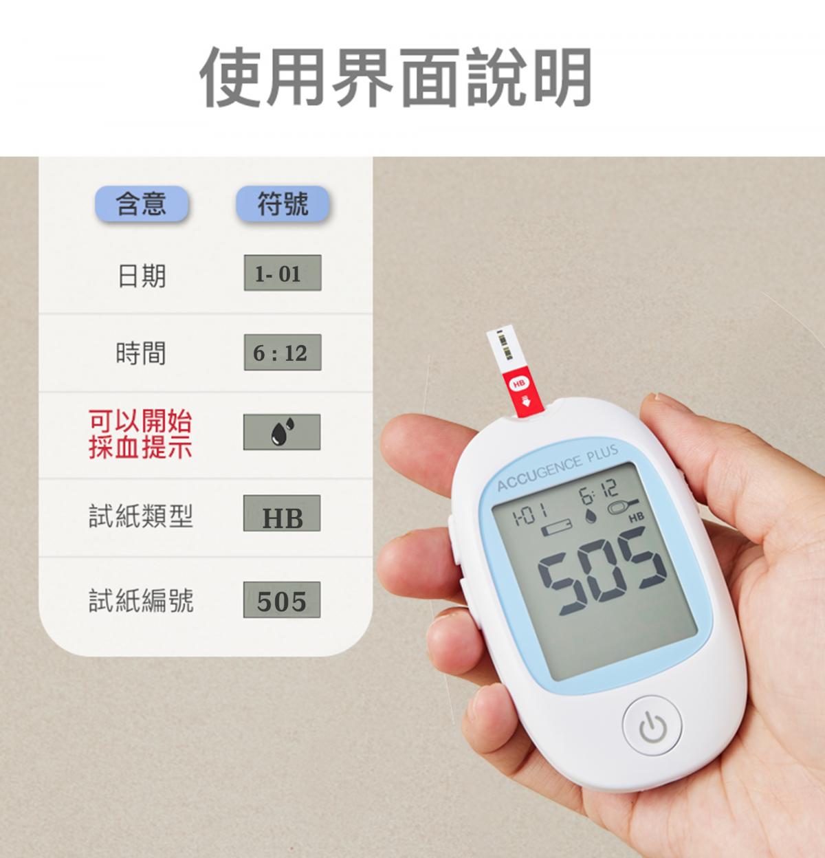 「已停售」慧準 - 【超值貧血測試儀套裝】簡易家用版貧血試紙2盒送5合1測試機+無菌采血針（貧血體檢/血常規/血紅素檢查/血色素/血紅蛋白）原裝香港行貨 (免運費)